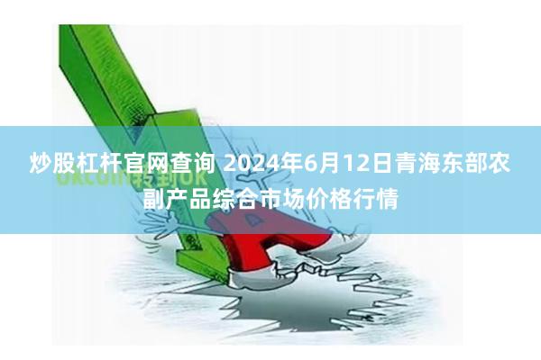 炒股杠杆官网查询 2024年6月12日青海东部农副产品综合市场价格行情