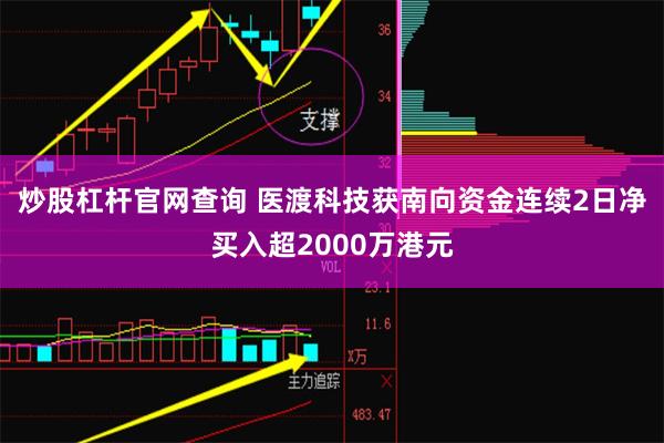 炒股杠杆官网查询 医渡科技获南向资金连续2日净买入超2000万港元