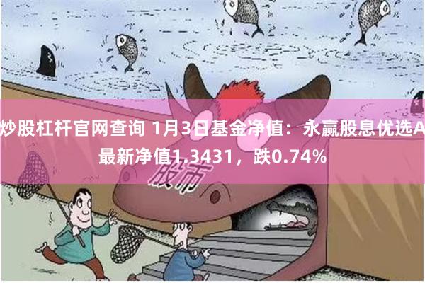 炒股杠杆官网查询 1月3日基金净值：永赢股息优选A最新净值1.3431，跌0.74%